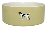 Bailey & Friends Hundenapf Jack Russell Senfgelb