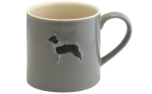 Bailey & Friends Mug Border Collie Grey