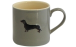 Bailey & Friends Mug Dachshund Grey