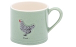 Bailey & Friends Mug Hen Green