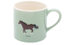 Bailey & Friends Mug Horse Green