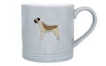 Bailey & Friends Tasse Border Terrier Grau