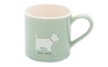 Bailey & Friends Tasse Westie Grün