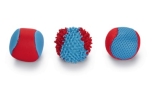 Beeztees Splashball Hundespielzeug blau/rot