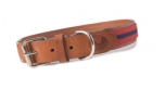 Buddys Dogwear Baseball red dog collar