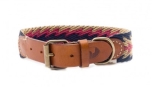 Buddys Dogwear Peruvian Arrow blue dog collar