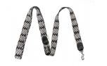 Buddys Dogwear Peruvian black adjustable dog lead