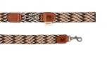 Buddys Dogwear Peruvian brown adjustable dog lead