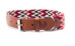 Buddys Dogwear Peruvian red dog collar
