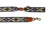 Buddys Dogwear Peyote Blue Adjustable Leash
