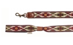 Buddys Dogwear Peyote Red Adjustable Leash