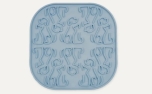 Cafide Eco Plastic Anti-Vacuity Feeder Eaty Blue