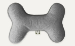 Cafide Gray Dog Toy Play