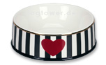 Chacco Hundenapf Heart schwarz