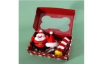 Cheerhunting Chrismoo Christmas Dog Gift Set red