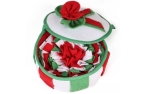 Cheerhunting Chrismoo Dog Gift Box Shape Snuffle Mat Green