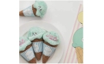 Cheerhunting Petkin Icecream Shape Dog Toy Blue