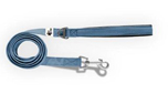 Curli Basic Nylon Hundeleine, hellblau