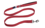 Curli Basic Nylon Hundeleine, rot