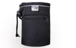 Curli Treatbag Futterbeutel aus Softshell, schwarz