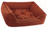 Dandy Dog Hundebett Houndstooth Orange