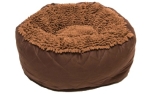 Dog Gone Smart Dirty Dog Dirty Dog Round Bed brown