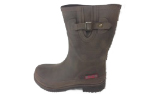 doggo Gummistiefel Lotte, braun (bürstoptik)