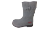 doggo Gummistiefel Lotte, grau (bürstoptik)