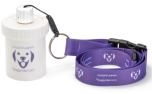 Doggypumper inklusive Lanyard lila