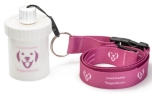 Doggypumper inklusive Lanyard rosa