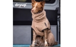 DRYUP cape Hundebademantel coffee