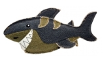 Duvo+ Canvas Hundespielzeug Hai