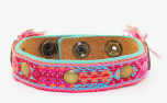 DWAM Dog with a mission Armband Bracelet Rosa