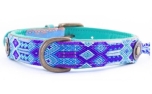 DWAM Dog With A Mission Hundehalsband Blue