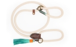 DWAM Dog with a mission Retriever Hundeleine Long John Stone, beige