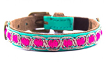 DWAM Dog with a mission Lederhalsband Coco für sehr kleine Hunde oder Katzen
