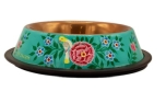 DWAM Dog With A Mission Turquoise Parrot Futternapf