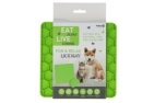 Eat Slow Live Longer Fun & Relax Lick Mat Grün