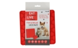 Eat Slow Live Longer Fun & Relax Lick Mat Rot