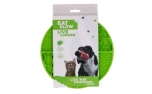 Eat Slow Live Longer Lick Mat Dimensions Circle Green