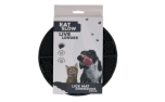 Eat Slow Live Longer Lick Mat Dimensions Circle Grey