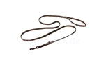 Ezydog Hundeleine Vario4 light, chocolate