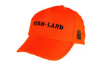 Farmland Base-Cap orange mit Stickerei