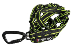 FINNERO POWER elastische Hundeleine, gelb/schwarz