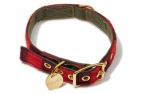 Found My Animal Buffalo Plaid Wool Katzen- und Hundehalsband