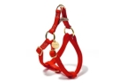 Found My Animal Classic Cotton Harness Red