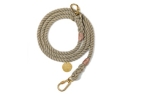 Found My Animal Dark Tan Up-Cycled Rope verstellbare Hundeleine
