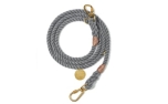 Found My Animal Grey Up-Cycled Rope verstellbare Hundeleine
