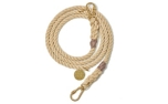 Found My Animal Light Tan Rope verstellbare Hundeleine