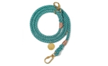 Found My Animal Teal Up-Cycled Rope verstellbare Hundeleine